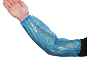 Blue Polypropylene Sleeves (Disposable Arm Sleeves)
