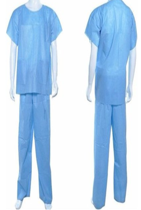 Disposable Scrub Set (Top & Bottom)