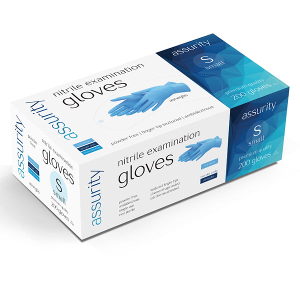 Assurity Nitrile Examination Gloves