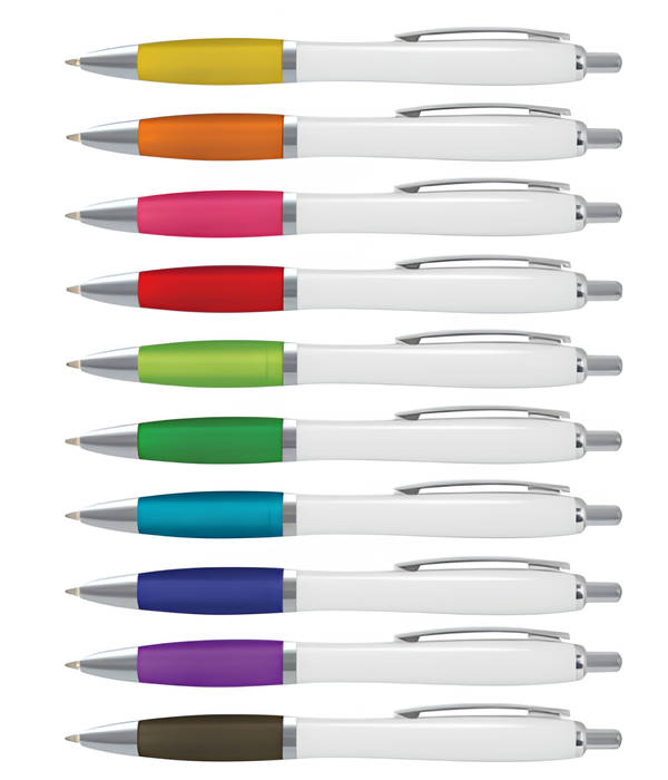 Retractable Plastic Ballpoint Pen